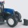 Іграшка – трактор BRUDER New Holland T8040 синій, М1:16 (10585) + 4