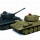 Танковий бій р/в 1:32 HuanQi 555 Tiger vs Т-34 (HQ-555) + 1