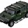 Машинка р/в ліценз. 1:10 Meizhi Hummer H2 (зелений) (MZ-2056g) + 6