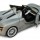 Машинка р/в ліценз. 1:24 Meizhi Porsche 918 металева (сірий) (MZ-25045Ag) + 7