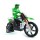 Радіокерована модель Мотоцикл 1:4 Himoto Burstout MX400 Brushed Green (MX400g) + 2