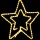 Світлодіодна зірка Delux MOTIF Star 58 см жовтий/прозорий (10008292) + 1