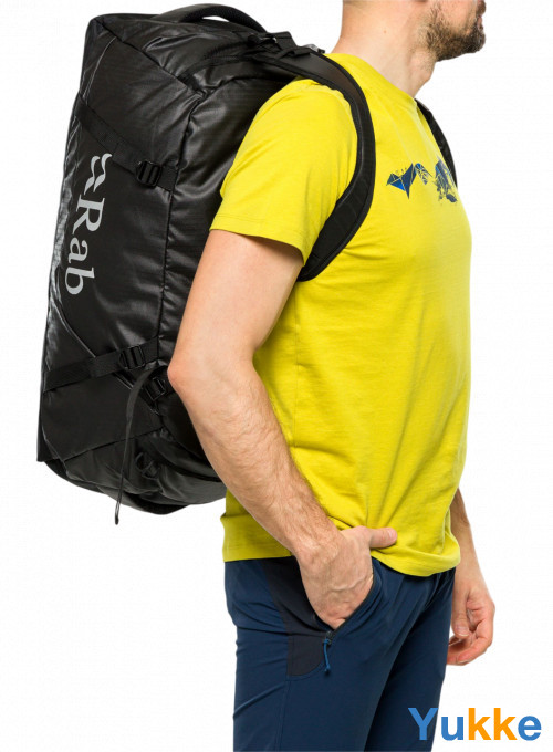 Дорожня сумка-рюкзак Rab Escape Kit Bag LT 50, Black (RB QAB-19-BLK-50)