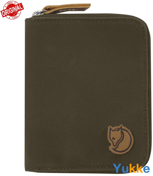 Гаманець Fjallraven Zip Wallet, Dark Olive (24216.633)