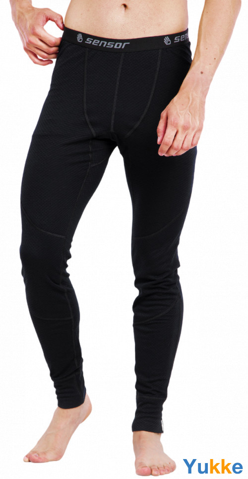 Чоловічі термоштани Sensor Merino DF (Black), M (SM23M-black-M)