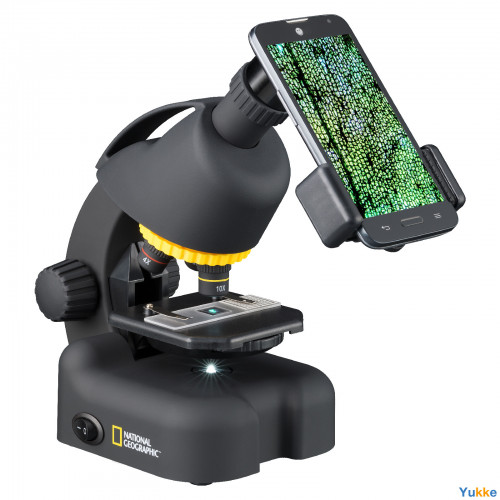 Микроскоп National Geographic 40x-640x с адаптером для смартфона (9119501) (922416)