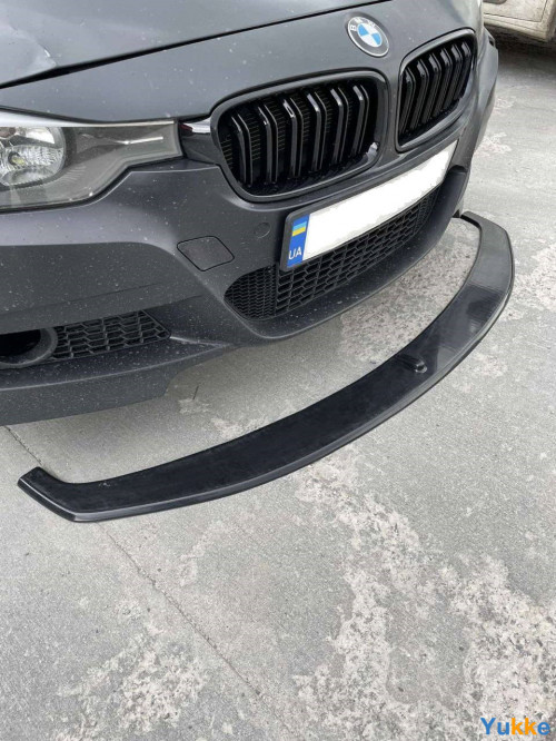 Передня губа Alardo BMW 3 F30 АБС-пластик (33031701)