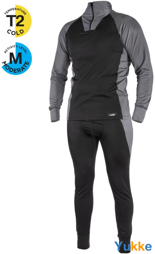 Комплект термобілизни Norfin Polar Warm (Black/Grey), XL (3088004-XL)