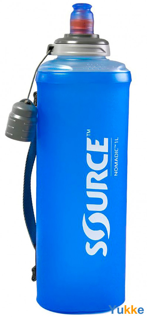 М'яка пляшка для води Source Nomadic Foldable Bottle (Blue), 1 л (2070700101)