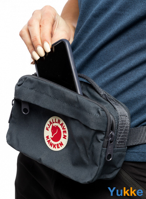 Сумка на пояс Fjallraven Kanken Hip Pack (Graphite), 2 л (23796.031)