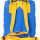 Рюкзак 7 л Fjallraven Kanken Mini UN Blue/Warm Yellow (23561.525-141) + 2