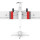 Модель літака на радіокеруванні VolantexRC Ascent 747-8 1400 мм PNP (TW-747-8-PNP) + 2