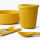 Туристичний набір посуду Sea To Summit Passage Dinnerware Set 1P, 6 Piece (Arrowwood Yellow) (STS ACK037051-120913) + 3