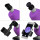 Мікроскоп з набором для дослідів та адаптером для смартфону Bresser Junior 40x-640x Purple (8851300GSF000) (923893) + 3