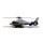 Модель вертольота 1:60 CARARAMA Рятувальник, поліція (10755) + 1