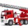 Іграшка - пожежна вантажівка зі сходами BRUDER (+водяна помпа+світло і звук), М1:16 (10580) + 3