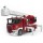 Іграшка – велика пожежна машина BRUDER SCANIA R-series зі сходами (водяна помпа + світло + звук), М1:16 (35401) + 6