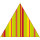 Тент пляжний High Peak Bent Caribbean Canvas AO Stripe Lime Punch (50008) (927066) + 6