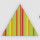 Тент пляжний High Peak Bent Caribbean Canvas AO Stripe Lime Punch (50008) (927066) + 4