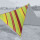 Тент пляжний High Peak Bent Caribbean Canvas AO Stripe Lime Punch (50008) (927066) + 5