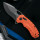 Розкладний ніж SOG Kiku XR LTE, Orange (SOG 12-27-03-57) + 2