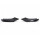 Бічні накладки Ікла Елерони на М бампер чорний глянець Alardo BMW 4 F32/F33/F36/F80 (43233101) + 4