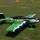 Літак р/в Precision Aerobatics Extra MX 1472мм KIT (зелений) (PA-MX-GREEN) + 4