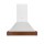 Витяжка Pyramida KH 60 wood white NUT (KH 60 wood white NUT) + 1