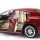 Машинка р/в ліценз. 1:18 Meizhi Porsche Panamera металева (червона) (MZ-2017Ar) + 7