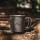 Титановий кухоль з ручкою Naturehike Titanium Cup NH20CJ005, 600 мл (Grey) (6927595769966) + 12