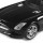 Машинка р/в ліценз. 1:24 Meizhi Mercedes-Benz SLS AMG металева (чорна) (MZ-25046Аb) + 2