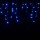 Гірлянда світлодіодна синя Welfull бахрома 3х0.5 (001-V-BR-3*0,5-B) + 5