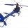 Вертоліт 4-к великий р/в 2.4GHz WL Toys V915 Lama Blue (WL-V915b) + 3