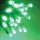 Гірлянда-дощ світлодіодна зелена Welfull 2х3 м (005-V-PVC-дождь 2*3-G) + 3
