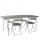 Комплект меблів Vango Orchard XL Table And Chair Set Grey (928212) + 1