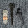 Розкладний ніж-брелок SOG Key Knife, Black (SOG KEY101) + 8