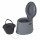 Біотуалет Bo-Camp Portable Toilet 7 Liters Grey (5502800) (DAS301474) + 5