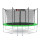 Батут із внутрішньою сіткою 4 ноги Hop-Sport 10ft (305cm) Green (5902308210523) + 10