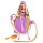 Лялька Дісней Принцеса Рапунцель Гра з волоссям в ас.(2) Disney CJP12 (CJP12) + 5