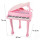 Дитяче піаніно синтезатор з мікрофоном та стільчиком Baoli 37 клавіш рожевий (BAO-1403-P) + 1