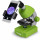 Мікроскоп з набором для дослідів та адаптером для смартфону Bresser Junior 40x-640x Green (8851300B4K000) (923040) + 5