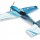 Літак р/в Precision Aerobatics XR-52 1321мм KIT синій) (PA-XR52-BLUE) + 1