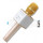Мікрофон для караоке Click Q9 Gold (MG-Q9-Gold) + 1