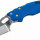 Ніж розкладний Cold Steel Mini Tuff Lite Plain Edge, Blue (CST CS-20MTB) + 7