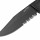 Ніж з фіксованим клинком SOG Recondo FX, Black/Partially Serrated (SOG 17-22-02-57) + 5