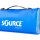 М'яка пляшка для води Source Nomadic Foldable Bottle (Blue), 2 л (2070700102) + 2